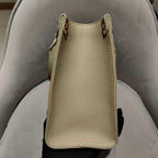Louis Vuitton Monogram Empreinte Onthego PM Tote Bag Avocado Green Gold Hardware