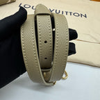 Louis Vuitton Monogram Empreinte Onthego PM Tote Bag Avocado Green Gold Hardware