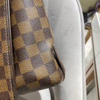 Louis Vuitton Damier Ebene District PM Messenger Bag Brown Silver Hardware