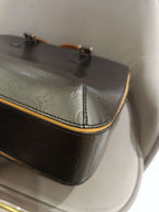 Louis Vuitton Monogram Mat Briefcase Space Gray Silver Hardware