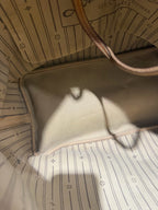 Louis Vuitton Neverfull Tote Bag Monogram Canvas Gold Hardware