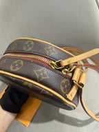 Louis Vuitton Boite Chapeau Souple Shoulder Bag Monogram Canvas Gold Hardware