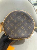 Louis Vuitton Boite Chapeau Souple Shoulder Bag Monogram Canvas Gold Hardware