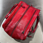 BOTTEGA VENETA Tote Bag | Gradient Red Leather | Pre-owned
