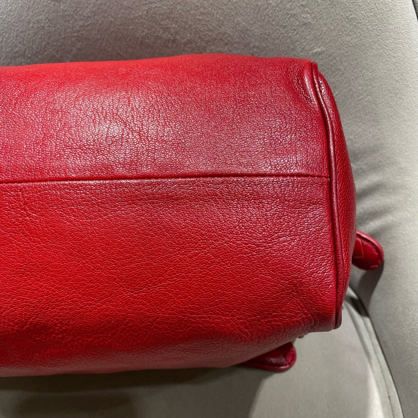 BOTTEGA VENETA Tote Bag | Gradient Red Leather | Pre-owned
