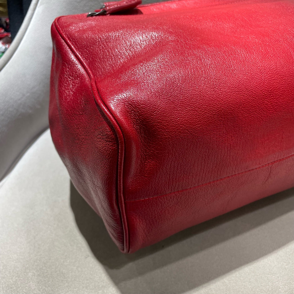 BOTTEGA VENETA Tote Bag | Gradient Red Leather | Pre-owned