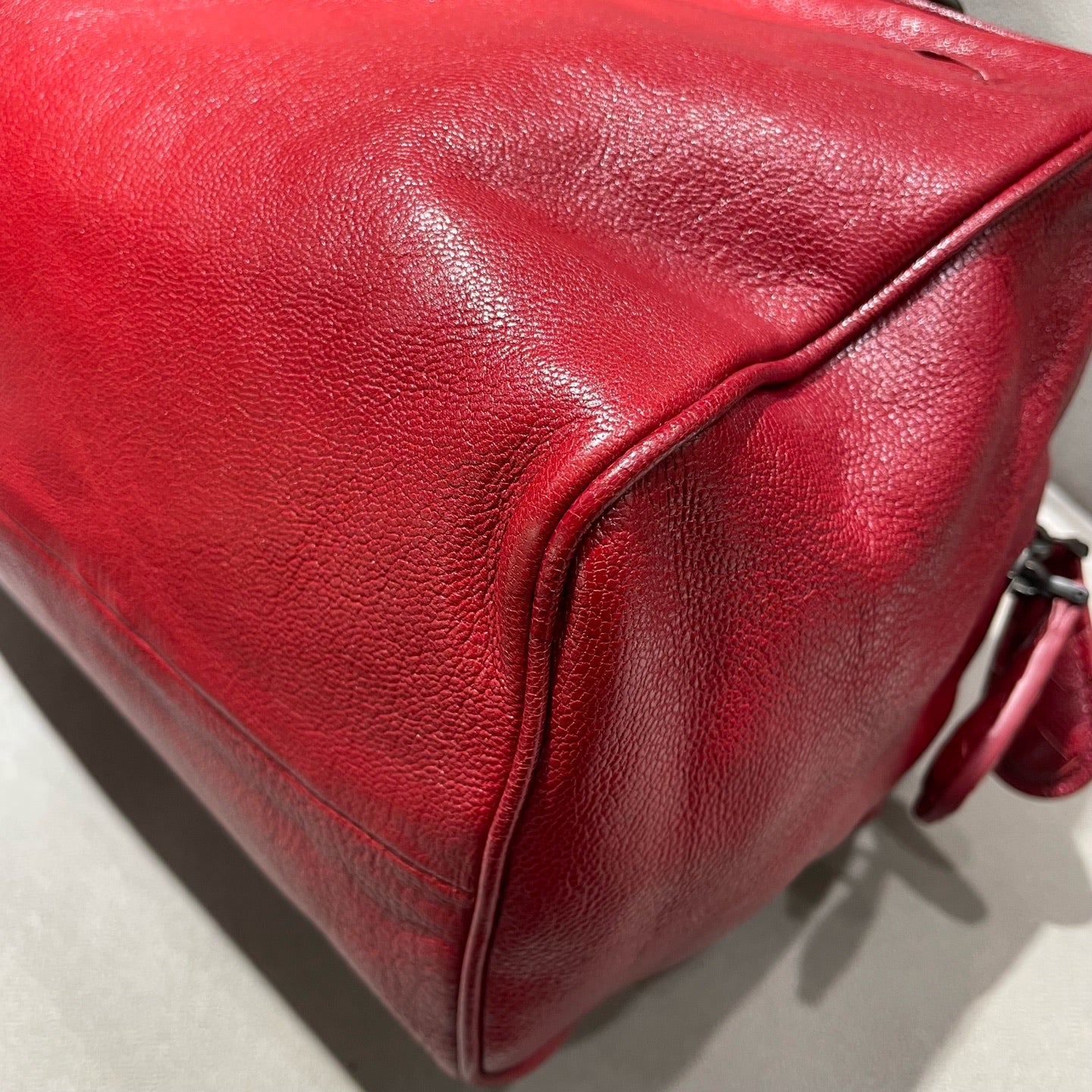 BOTTEGA VENETA Tote Bag | Gradient Red Leather | Pre-owned
