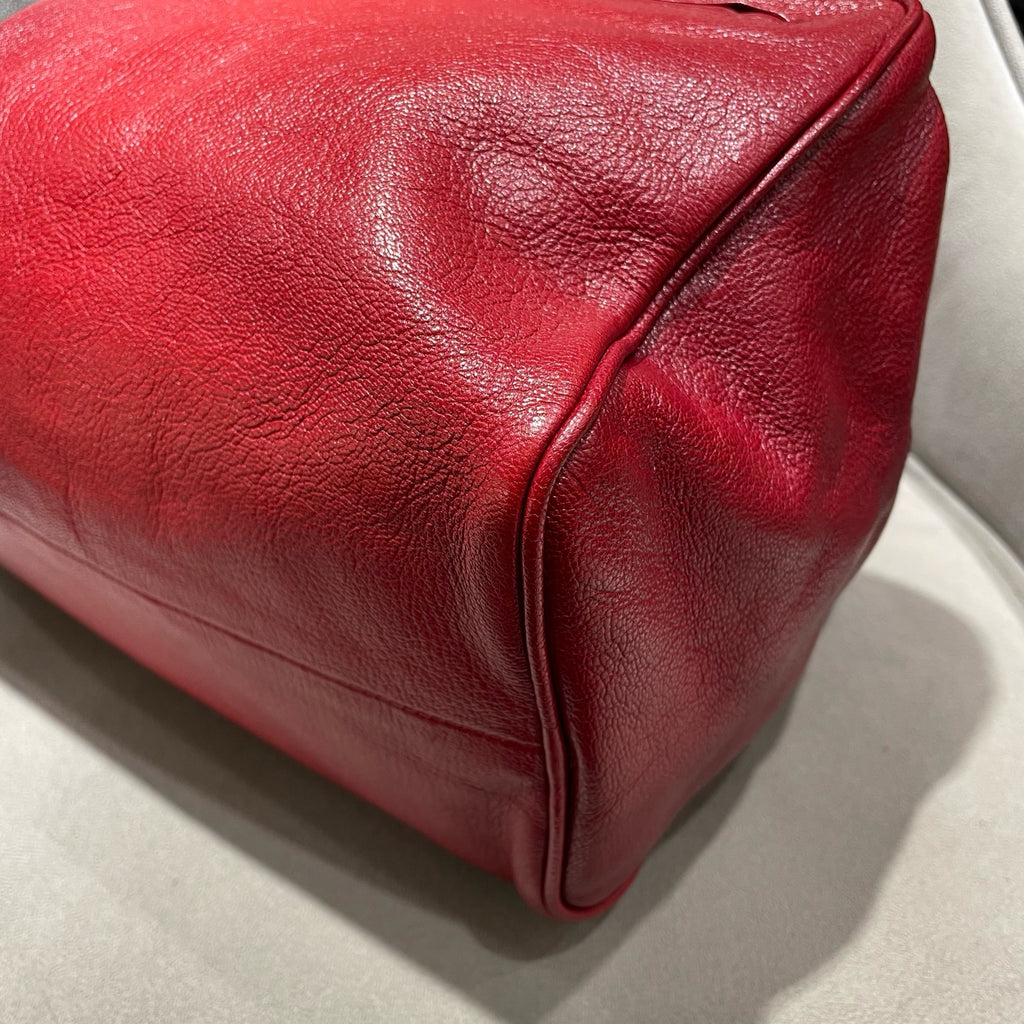 BOTTEGA VENETA Tote Bag | Gradient Red Leather | Pre-owned