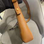 MCM MWSBSKM01 Shoulder Bag Cognac Visetos Canvas Gold Hardware