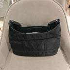 Prada Quilted Shoulder Bag Black Nylon Black Hardware