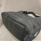 Prada Quilted Shoulder Bag Black Nylon Black Hardware