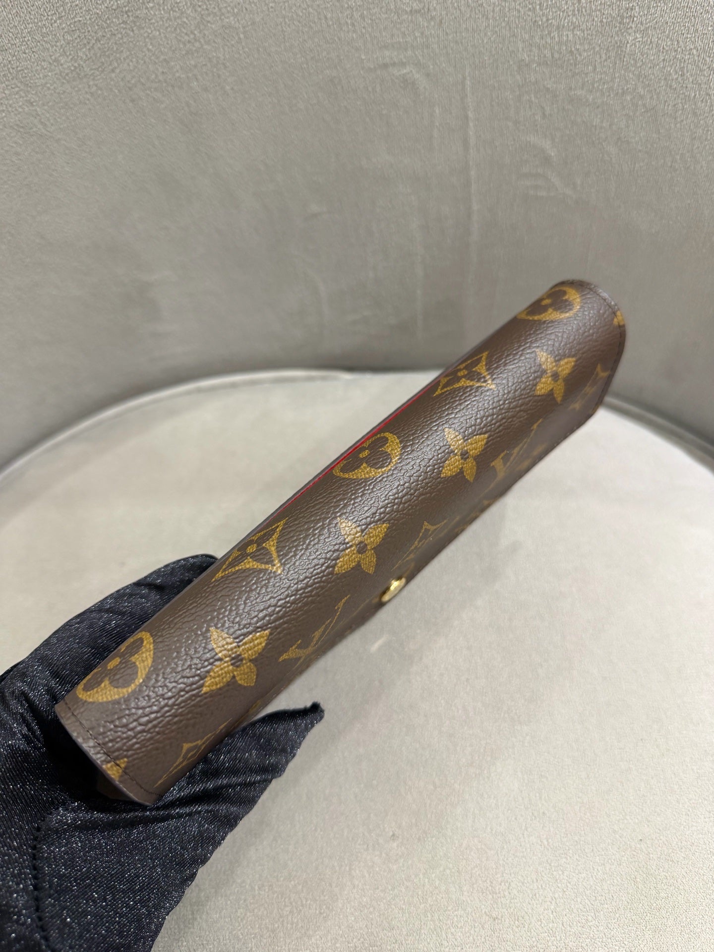 Louis Vuitton Sarah Wallet Monogram Canvas Gold Hardware