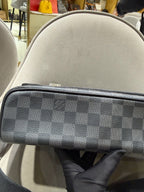 Louis Vuitton District Messenger Bag Damier Graphite Silver Hardware