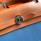 HERMÈS Herbag 31 | Canvas & Leather | Silver Hardware