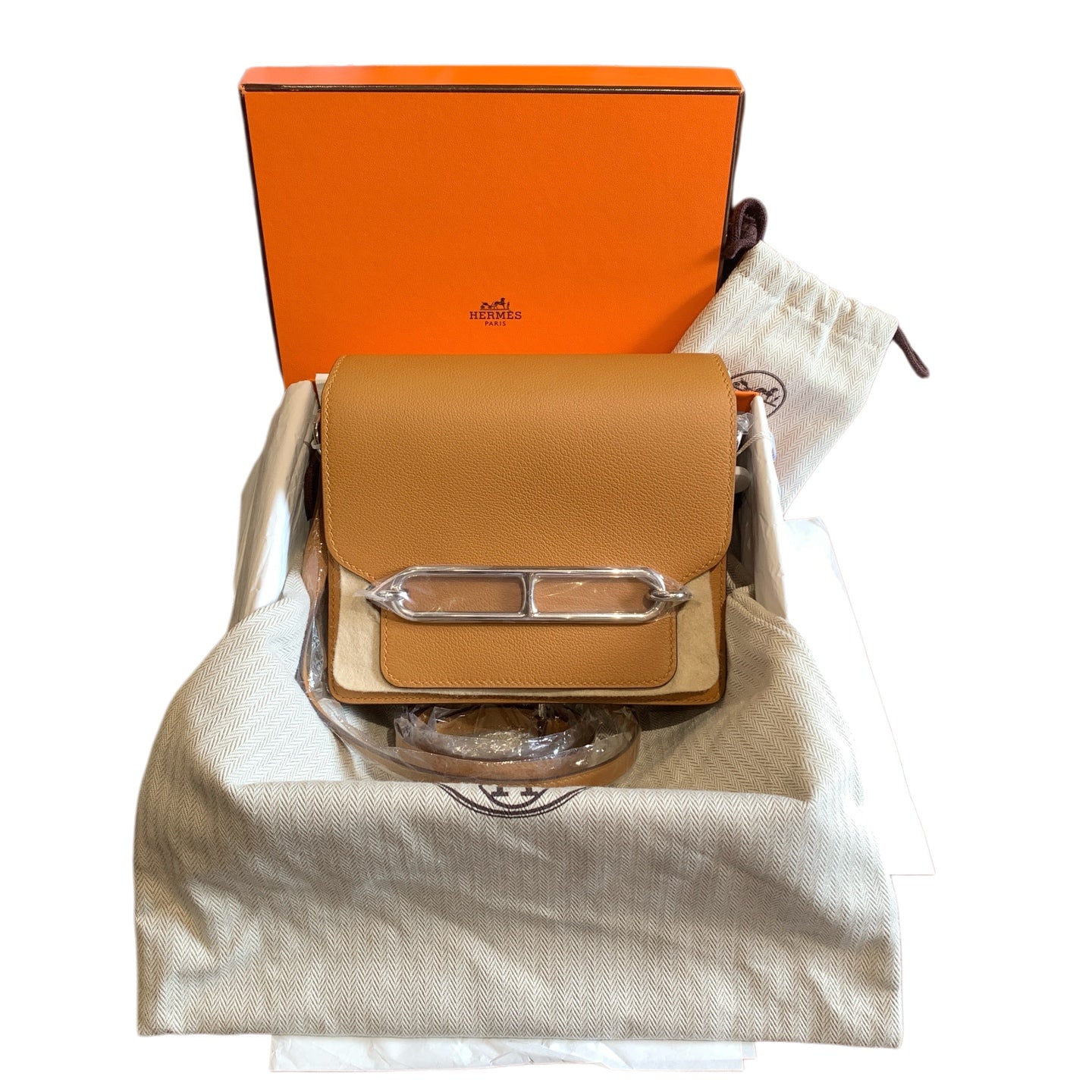 HERMÈS Bag | Pig-Nose Silver Buckle | Pre-owned