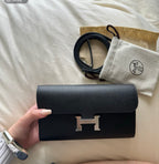 HERMÈS Long Wallet | Leather | Pre-owned