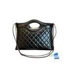 CHANEL Medium Bag | Lambskin & Waxed Leather | Pre-owned