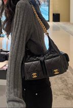 CHANEL Handbag | Lambskin | Gold Hardware