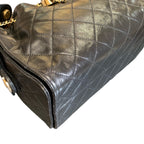 CHANEL 25 Small Handbag | Glossy Pebbled Calfskin | Dual-Tone Hardware