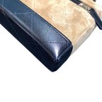 CHANEL Colorblock Suede LP Lunch Bag | Alcantara | Brand New