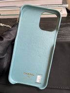 CHANEL iPhone 12 Pro Case | Gold Flake | Laser-Etched