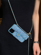 CHANEL iPhone 12 Pro Case | Gold Flake | Laser-Etched