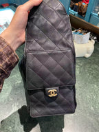 CHANEL 25 Medium Handbag | Grained Calfskin | Gold Hardware