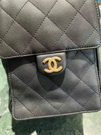 CHANEL 25 Medium Handbag | Grained Calfskin | Gold Hardware