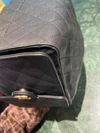 CHANEL 25 Medium Handbag | Grained Calfskin | Gold Hardware