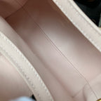 Dior Lady Dior Mini Handbag Pale Pink Quilted Leather Gold Hardware
