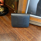 HERMÈS Constance Slim Wallet | Black Epsom | Silver Hardware