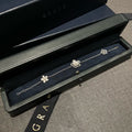 Graff Butterfly Bracelet White Gold Diamonds Silver Hardware