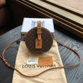 Louis Vuitton Petite Boite Chapeau Monogram Canvas Gold Hardware