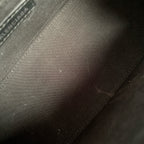 Balenciaga Hourglass Bag Blue Denim Aged Silver Hardware