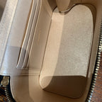 Chanel Mini Vanity Case With Chain Black Quilted Lambskin Gold Hardware