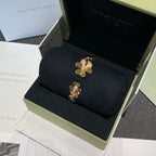 Van Cleef & Arpels Frivole Bangle 18K Yellow Gold Diamonds