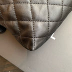 Chanel AP3728 Crossbody Bag Black Quilted Lambskin Gold Hardware
