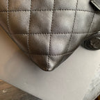 Chanel AP3728 Crossbody Bag Black Quilted Lambskin Gold Hardware
