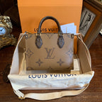 Louis Vuitton Onthego BB Tote Monogram Canvas Gold Hardware